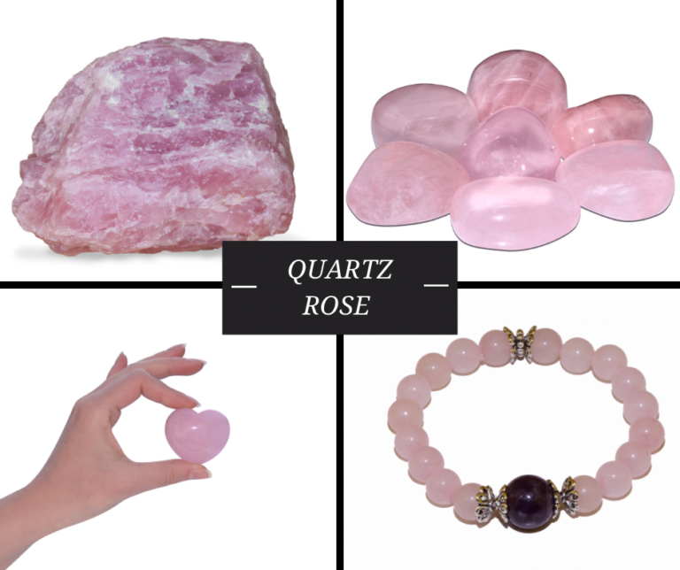 Quartz rose pierre