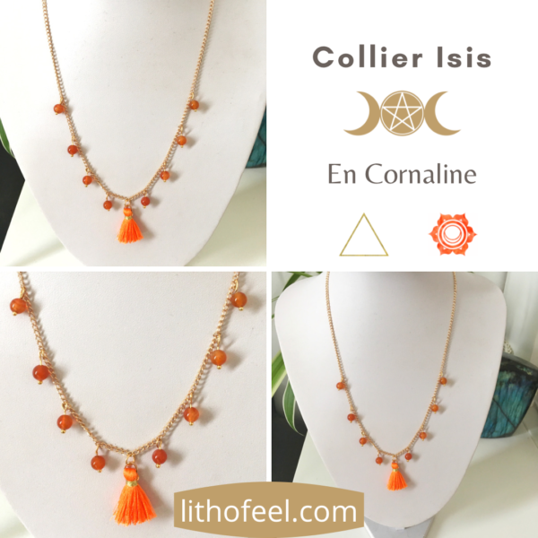 collier en cornaline