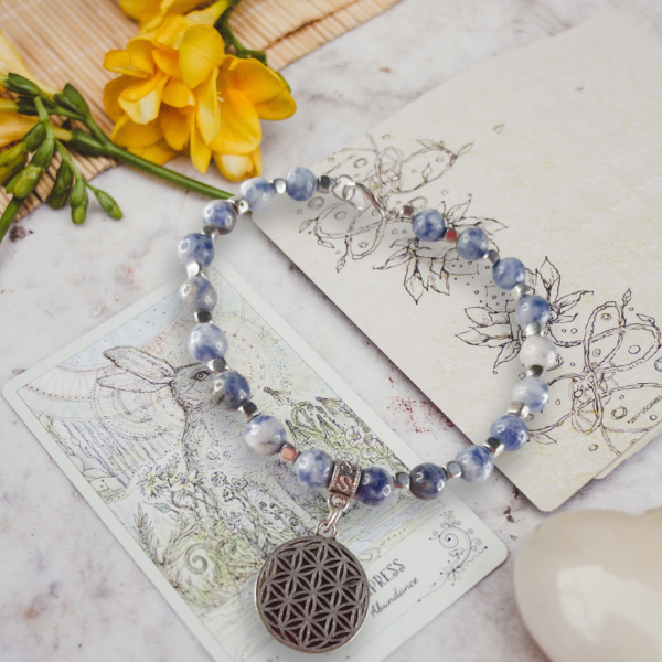 Bracelet en sodalite