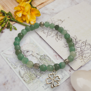 Bracelet en Aventurine verte