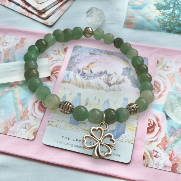 Bracelet en Aventurine verte