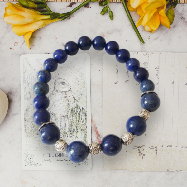 Brcelet en lapis lazuli #2