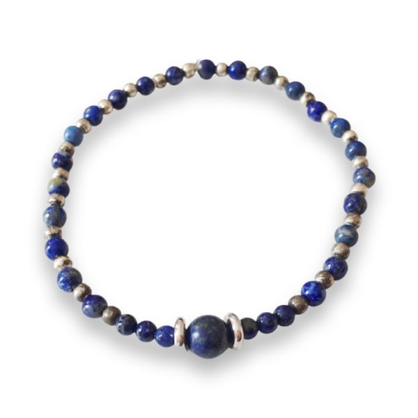 Bracelet en lapis lazuli A3