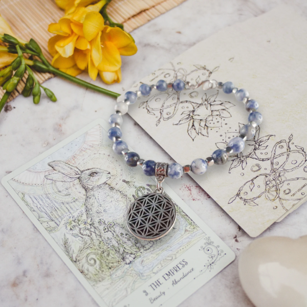 Bracelet en sodalite